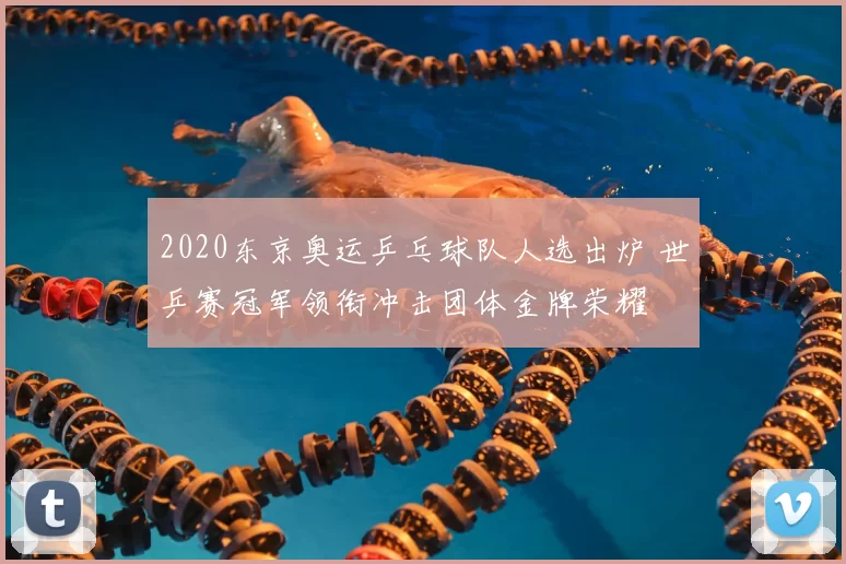 2020东京奥运乒乓球队人选出炉 世乒赛冠军领衔冲击团体金牌荣耀