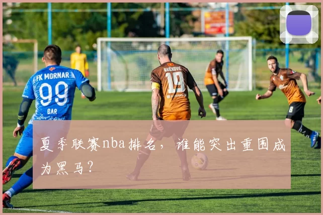 夏季联赛nba排名，谁能突出重围成为黑马？
